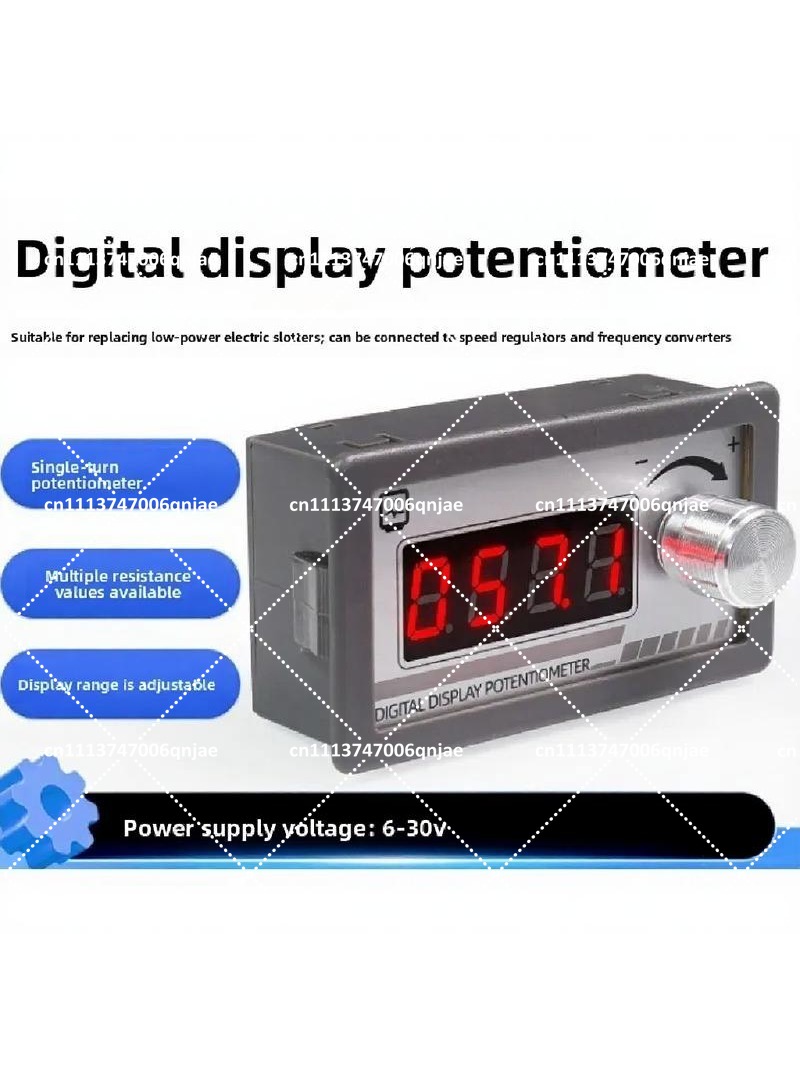 Potentiometer 10K - Цифровой потенциометр с дисплеем 1K 2K