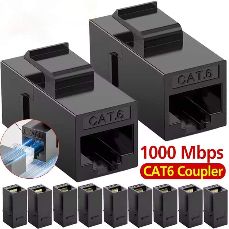 Rj45 Jack - RJ45 Cat6 Keystone-коннектор для интернета, удлинитель