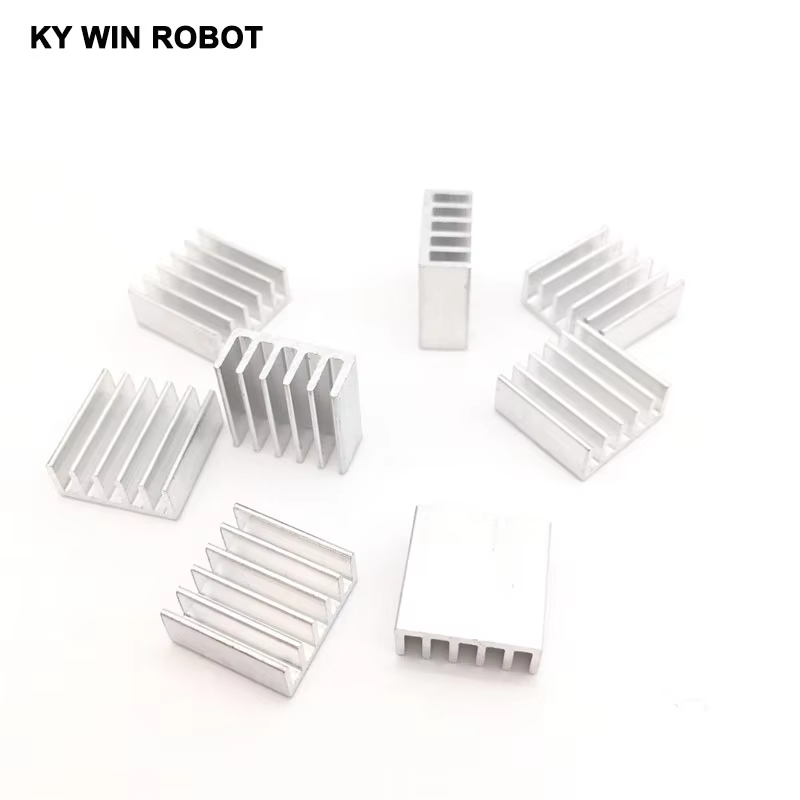 Heatsink Aluminum - 50 шт. экструдированных алюминиевых радиаторов 14x14x6
