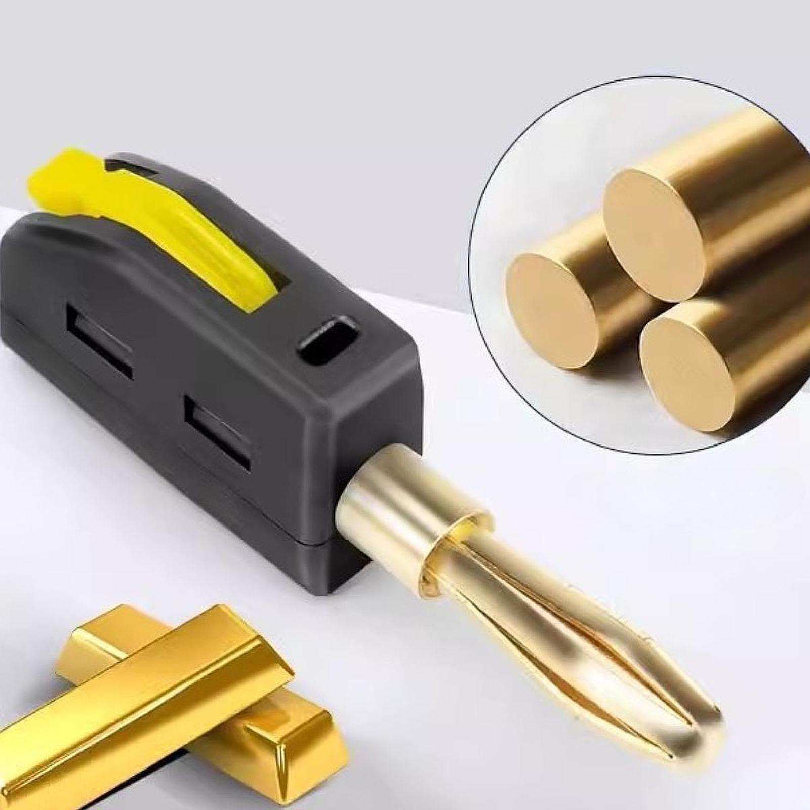 Banana Plug - 4-миллиметровый мини-штекер типа «банан» для настенных