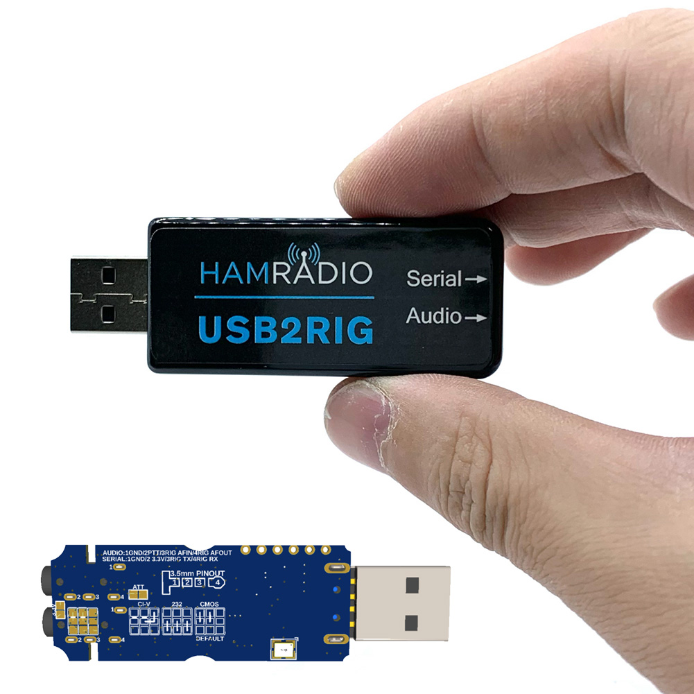 Usb Sound Card - USB2RIG – радиоадаптер с USB-звуковой картой,