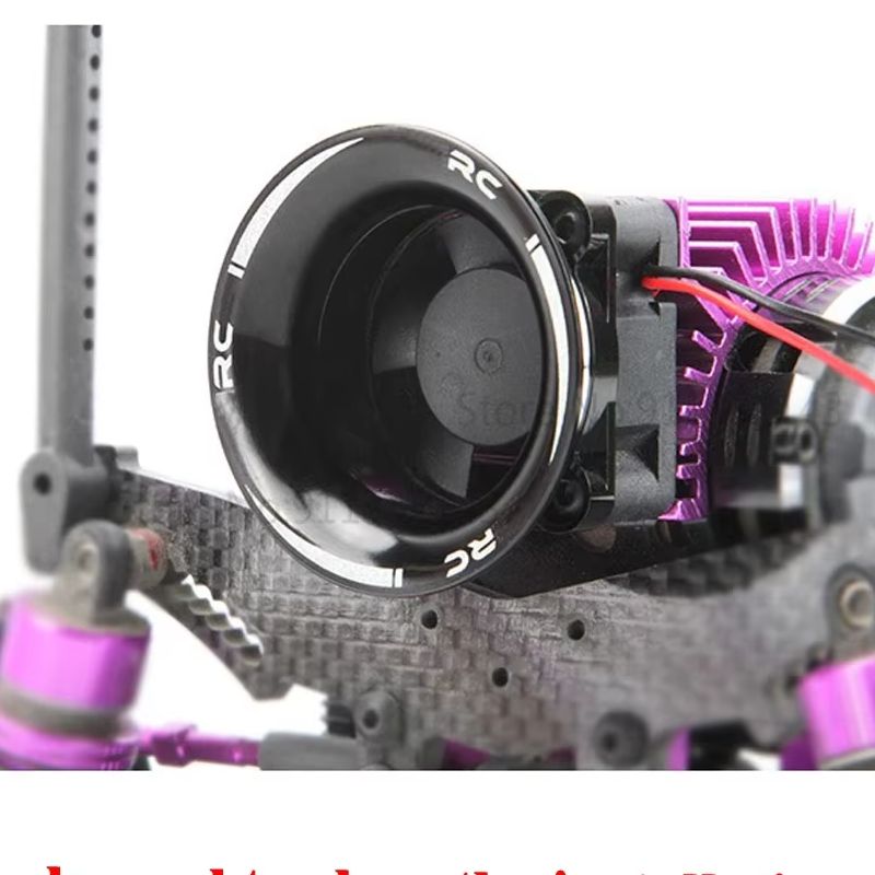 Heatsink Aluminum - Алюминиевый воздуховод-вентилятор (крышка) для радиоуправляемых моделей