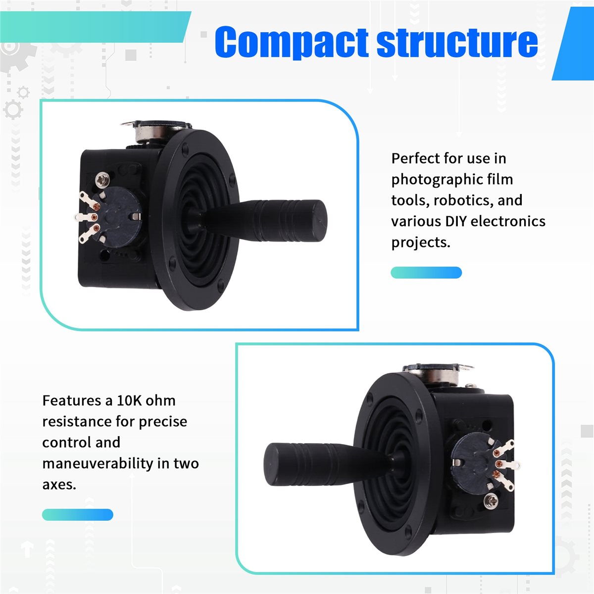 Джойстик-потенциометр A72Z - D – обзор и цена Potentiometer 10K