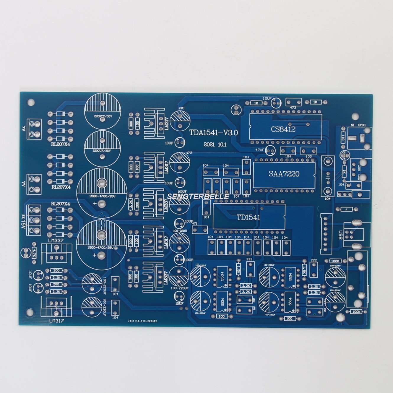 HiFi 1 шт. TDA1541+CS8412 Стер – обзор и цена Dac Board