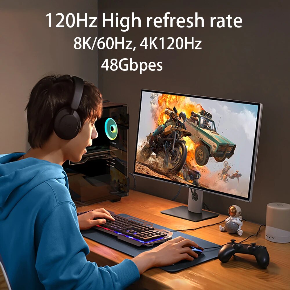 Совместимый с HDMI кабель 2,1, – обзор и цена Mdi Cable