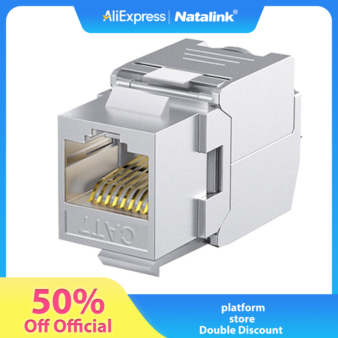 Natalink 10 шт. RJ45 Cat8 Cat7 – обзор и цена Rj45 Jack