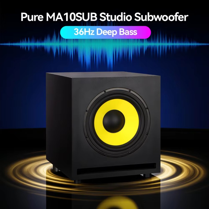 10-дюймовый активный сабвуфер  – обзор и цена Subwoofer
