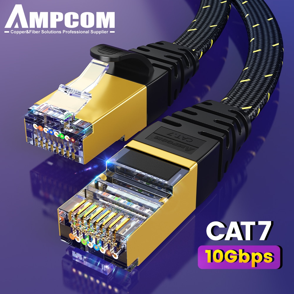 AMPCOM CAT7 Ethernet-кабель, р – обзор и цена Rj45 Jack