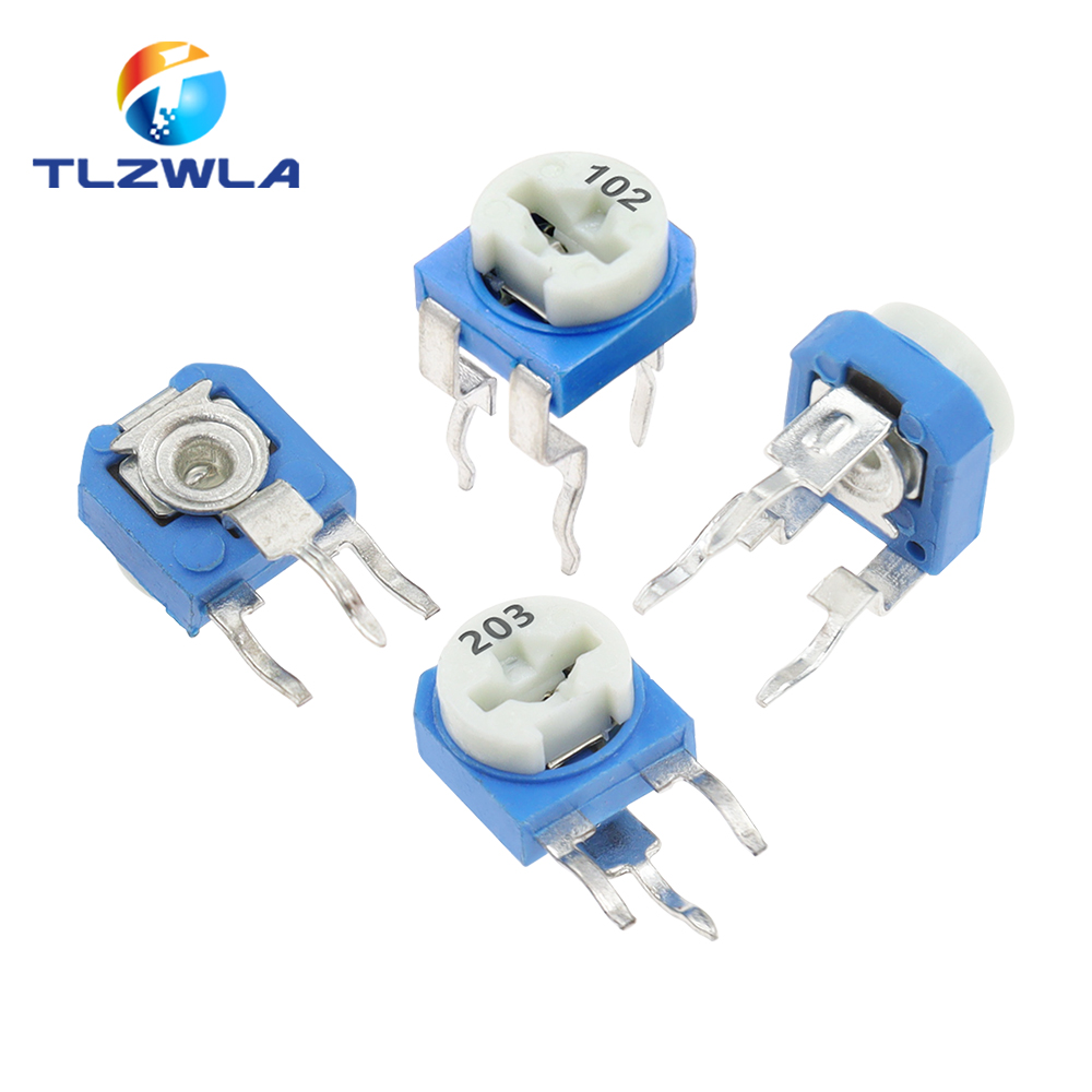 20 шт., Подстроечный резистор  – обзор и цена Potentiometer 10K