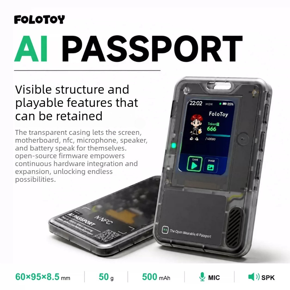 FoloToy AI PASSPORT Электронны – обзор и цена Speaker Kit