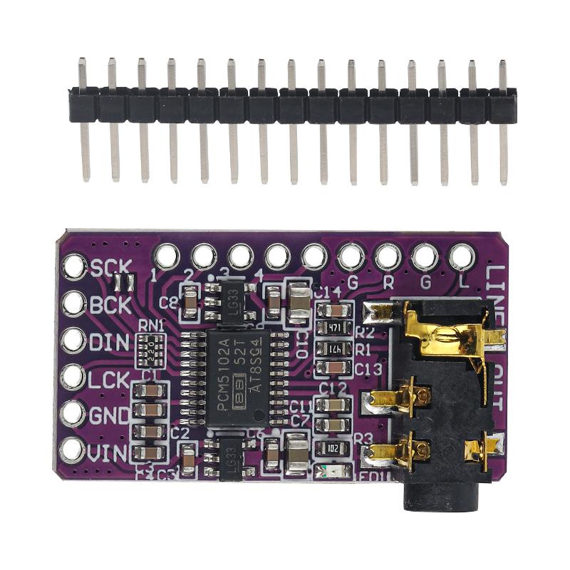 Плата декодера ЦАП PCM5102 I2S – обзор и цена Pcm5102